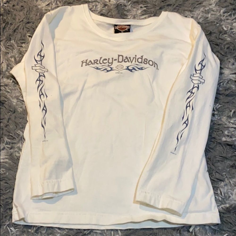 VTG 2000 Harley Davidson top size M EUC for age